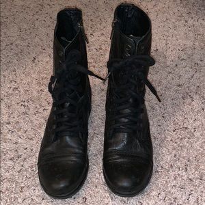 Steve Madden Combat Boots